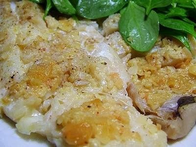 Dorsz z migdałowym pesto