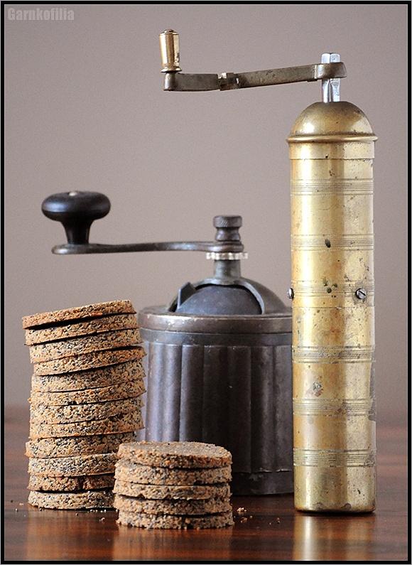 Ciastka z makiem bez glutenu i jajek