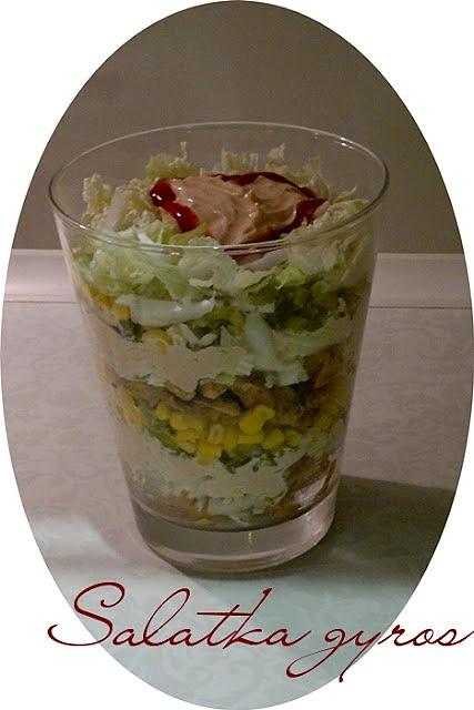 Sałatka gyros