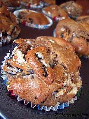 Kakaowe muffinki z oreo