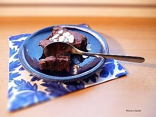 Brownie ze śliwkami