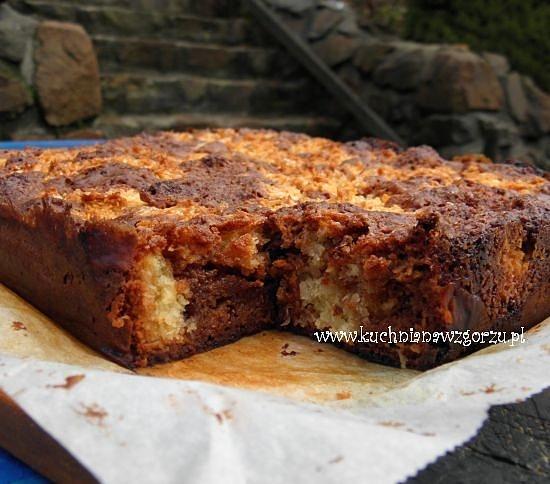 Brownie kokosowe