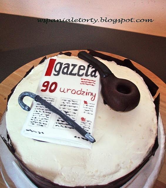 Tort na 90 urodziny