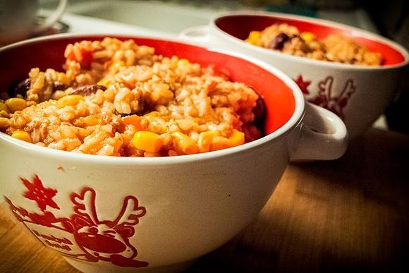 Chilli con carne z ryżem