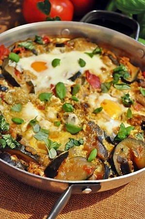 Ratatouille z jajkami