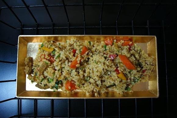 Bulgur z wołowiną i warzywami
