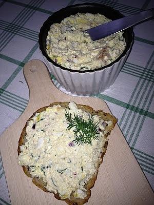 Pasta z wędzoną makrelą
