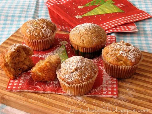 Muffinki z jabłkami i cynamonem Nigella Lawson