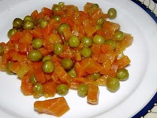 Marchewka z groszkiem
