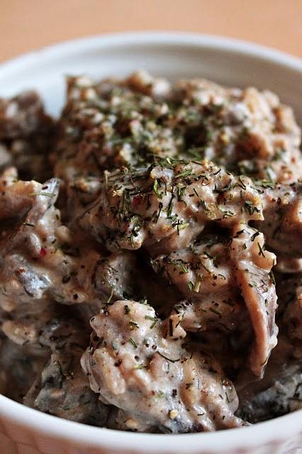 Kremowe risotto pieczarkowe