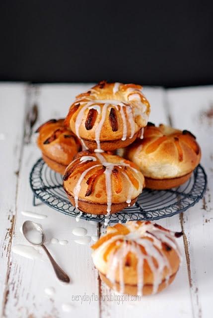 Mini roscones de Reyes