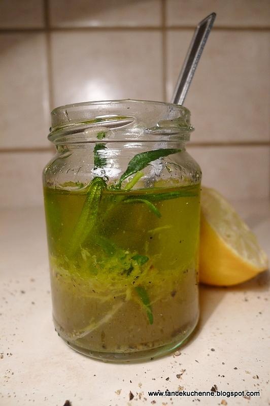 Dressing cytrynowo-rozmarynowy