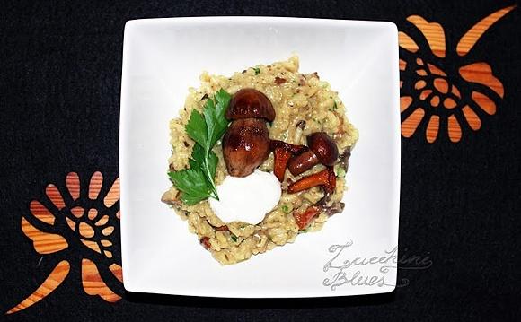 Risotto grzybowe z whisky