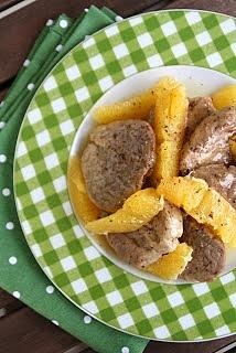 Polędwiczki wieprzowe z pomarańczami