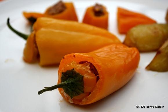 Papryka faszerowana chorizo