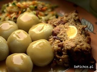 Pieczeń rzymska z jajkiem