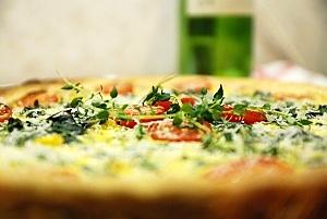 Quiche ze szpinakiem