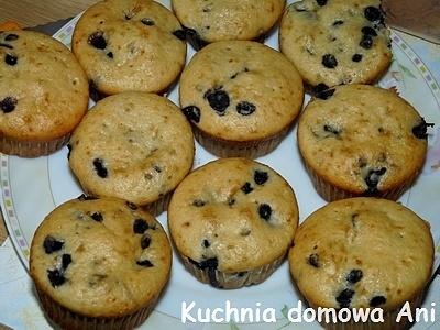 Muffinki z jagodami