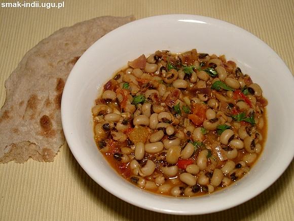 Curry z fasoli lobia