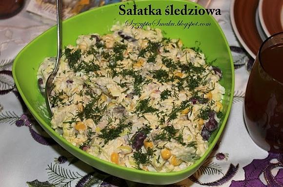 Sałatka śledziowa