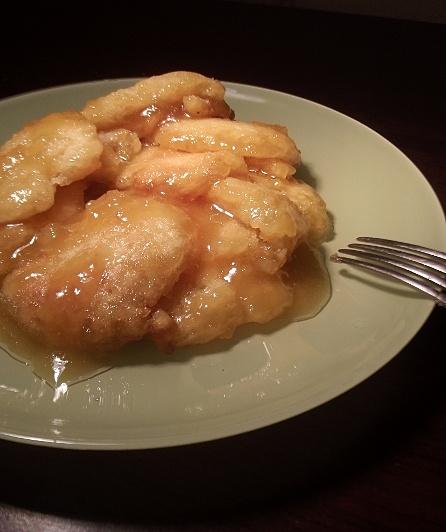 Golden syrup i kluseczki