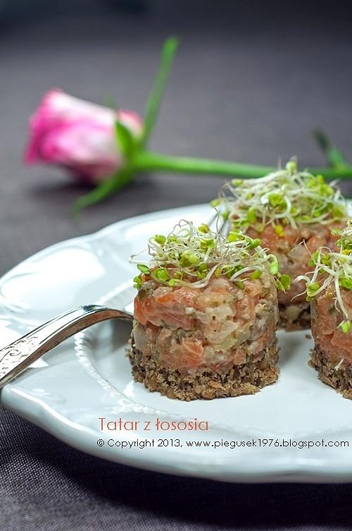 Tatar z łososia