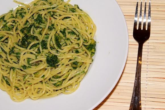 Spaghetti verde