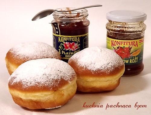 Pączki z polską różą