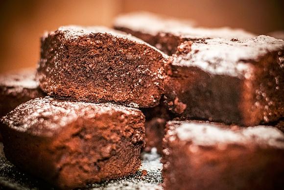 Triple choc brownie według Nigelli Lawson