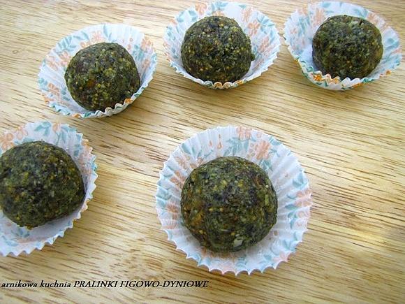 Pralinki figowo-dyniowe