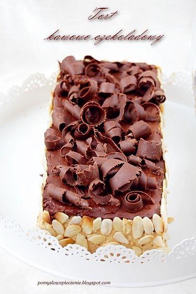 Tort czekoladowo-kawowy
