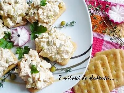 Sałatka na krakersach