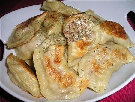 Pierogi z kaszą gryczaną i białym serem