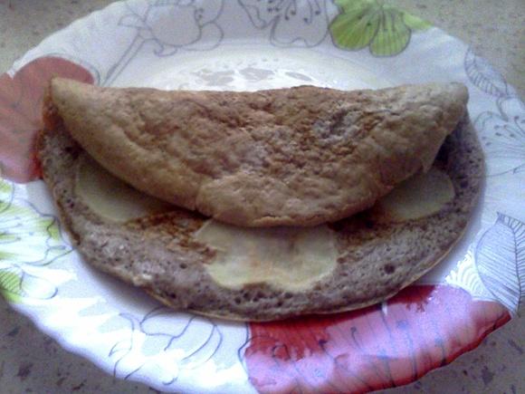 Omlet z jabłkiem