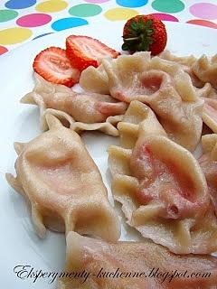 Pierogi z truskawkami