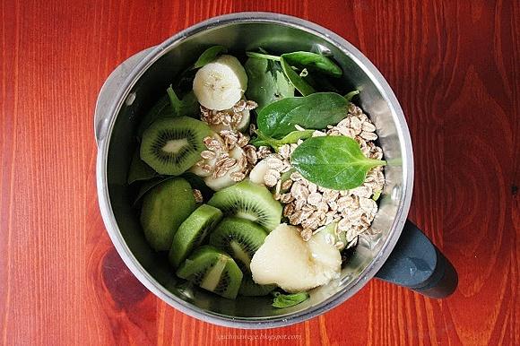 Szpinakowe smoothie