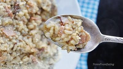 Risotto z boczkiem