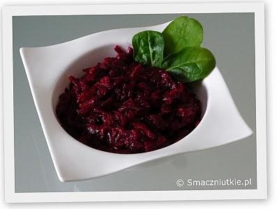 Buraczki zasmażane przepis mamy