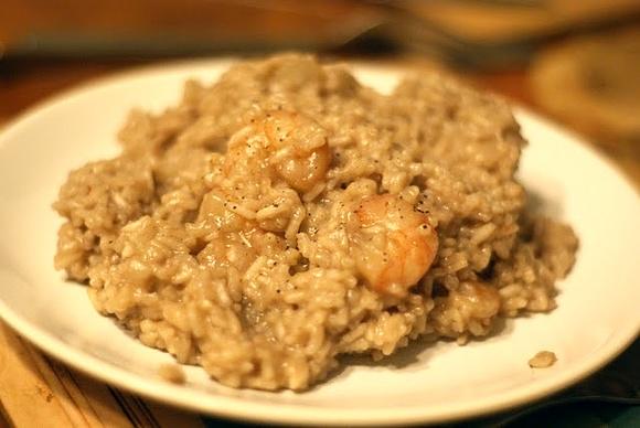 Risotto z krewetkami