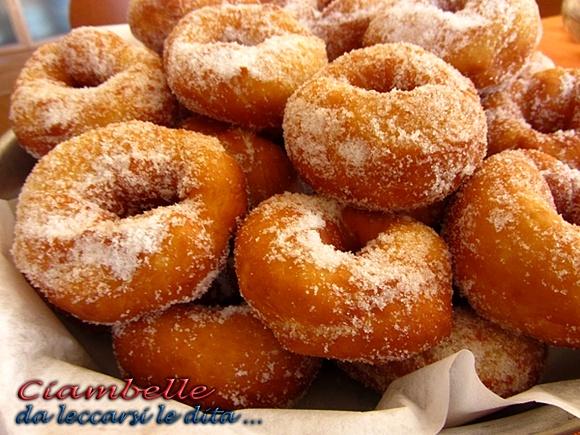 Ciambelle fritte