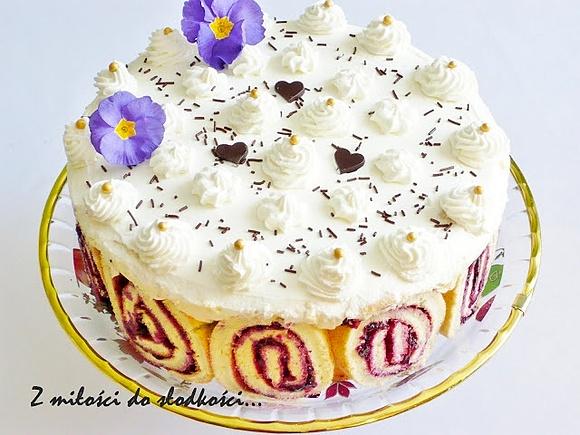 Zakręcone ciasto bananowe