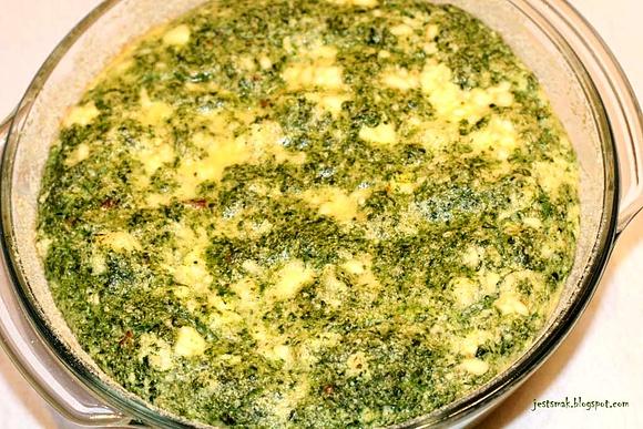 Szpinakowa papka — moja mała wpadka