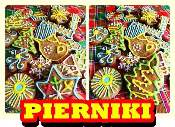 Pierniki w kolorowej wersji na świąteczną choinkę