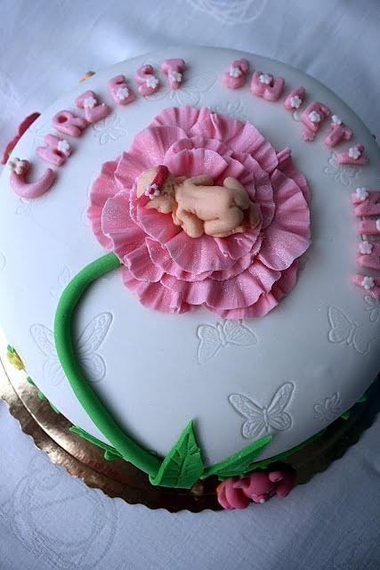 Tort na Chrzest Niny