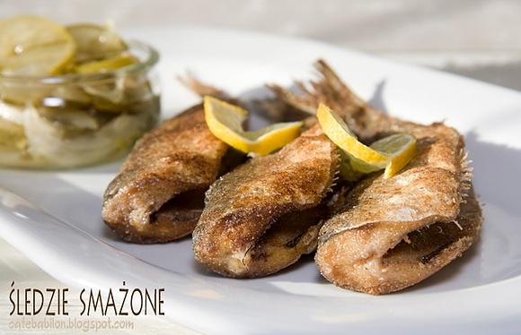 Śledzie smażone