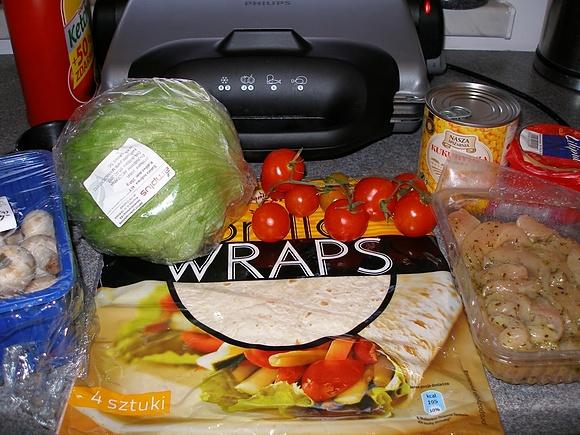 Tortilla z kurczakiem