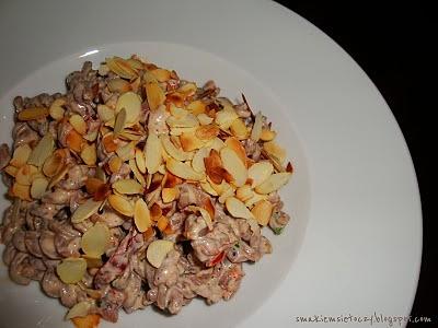 Fusilli z ricottą i suszonymi pomidorami
