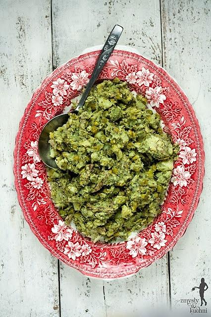 Ziemniako-brokuło-groszek puree uniwersalne