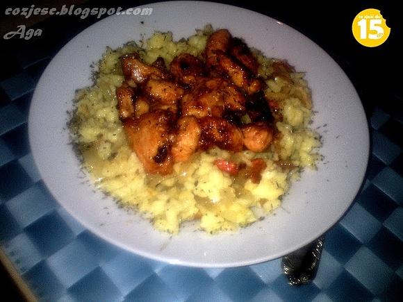 Risotto z kurczakiem i warzywami
