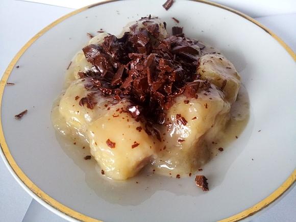 Banan w sosie kokosowym